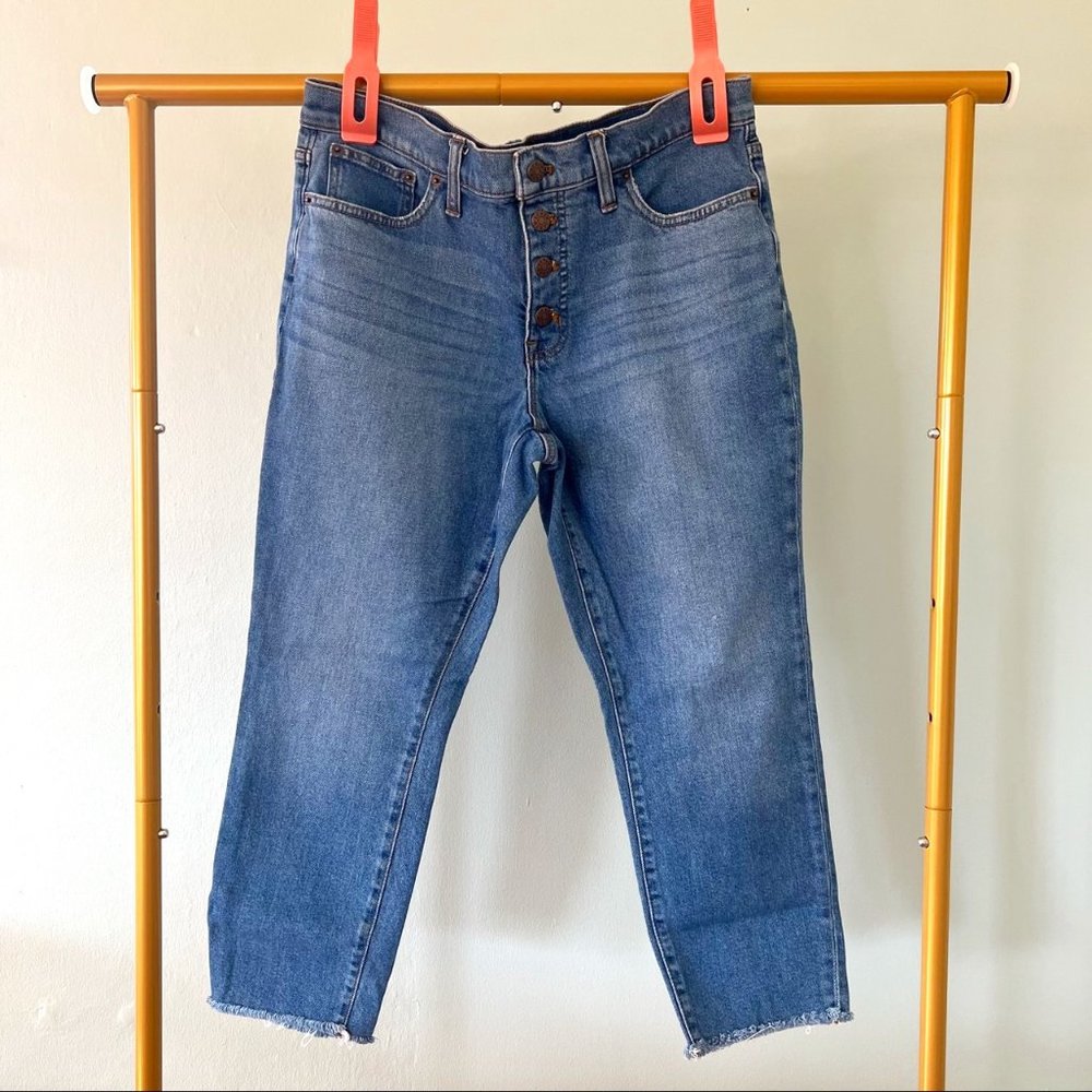 J.Crew Factory 9" Mid-Rise Skinny Crop Jean / 29P